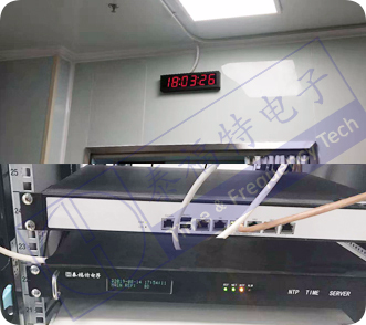 時(shí)統(tǒng)設(shè)備上架實(shí)景圖 時(shí)統(tǒng)設(shè)備上架實(shí)景圖